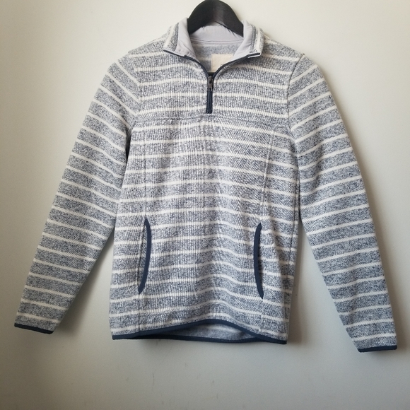 Thread & Supply women's quarter zip striped sweater - Picture 10 of 10